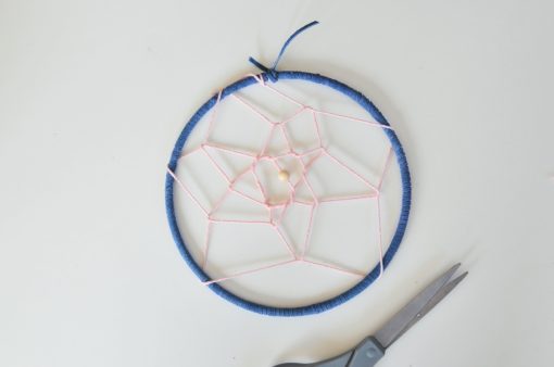 How to Make a Boho Dreamcatcher with Leather & Ribbon – Pop Shop America