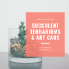 succulent terrariums and art cars pop shop america houston craft classes