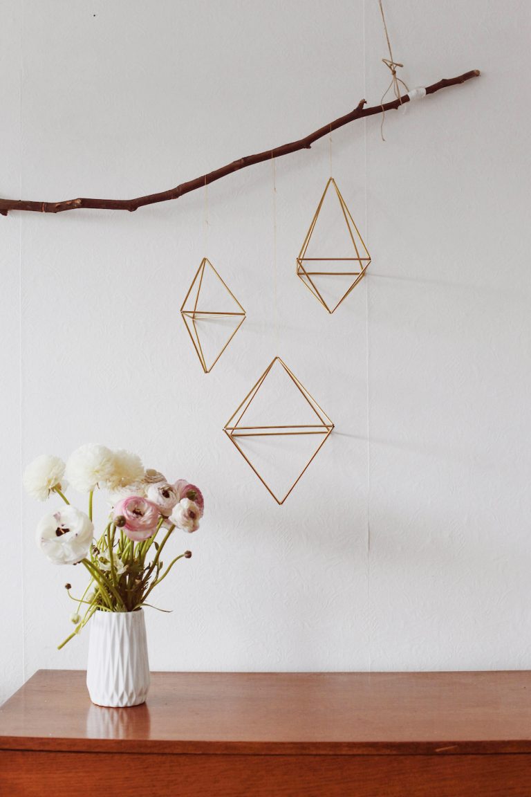 10 DIY Himmeli Tutorials that Perfectly Pair with Plants