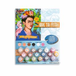 frida kahlo paint by numbers for adults