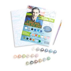 mister rogers adult paint by numbers pop shop america