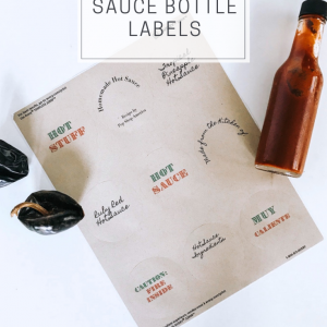 free printable hot sauce bottle labels feature pop shop america