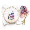 la croix cross stitch diy kit pop shop america