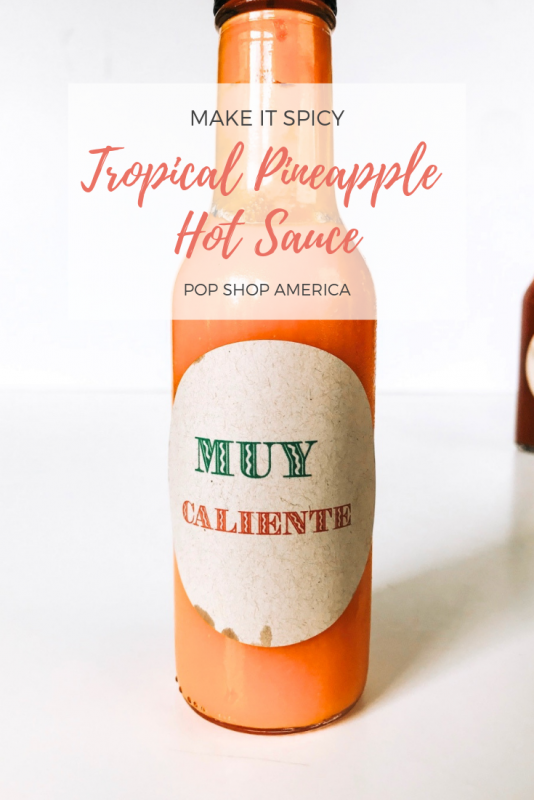 tropical pineapple hot sauce recipe pop shop america