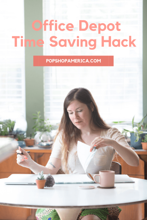 Office Depot Time Saving Hack