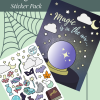 Halloween-Crystal-Ball-Card-and-Sticker-Set