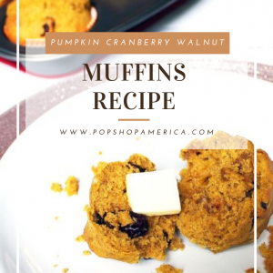 feature pumpkin cranberry walnut muffins recipe