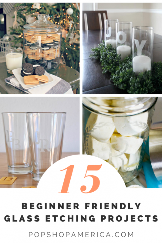15 beginner friendly glass etching projects