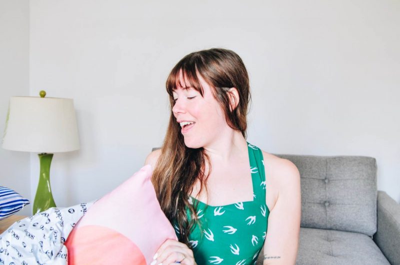 opening up society6 pillows packaged pop shop america