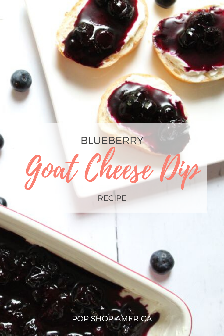 Blueberry Goat Cheese Dip Recipe
