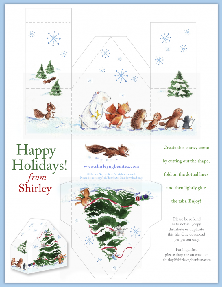 The 10 Best Gingerbread House Treat Box Printables