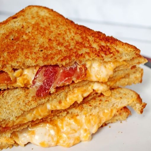 Bacon Cheddar Ranch Grilled Cheese Sandwich Recipe