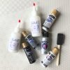 black and silver acrylic paint pouring art supplies pop shop america