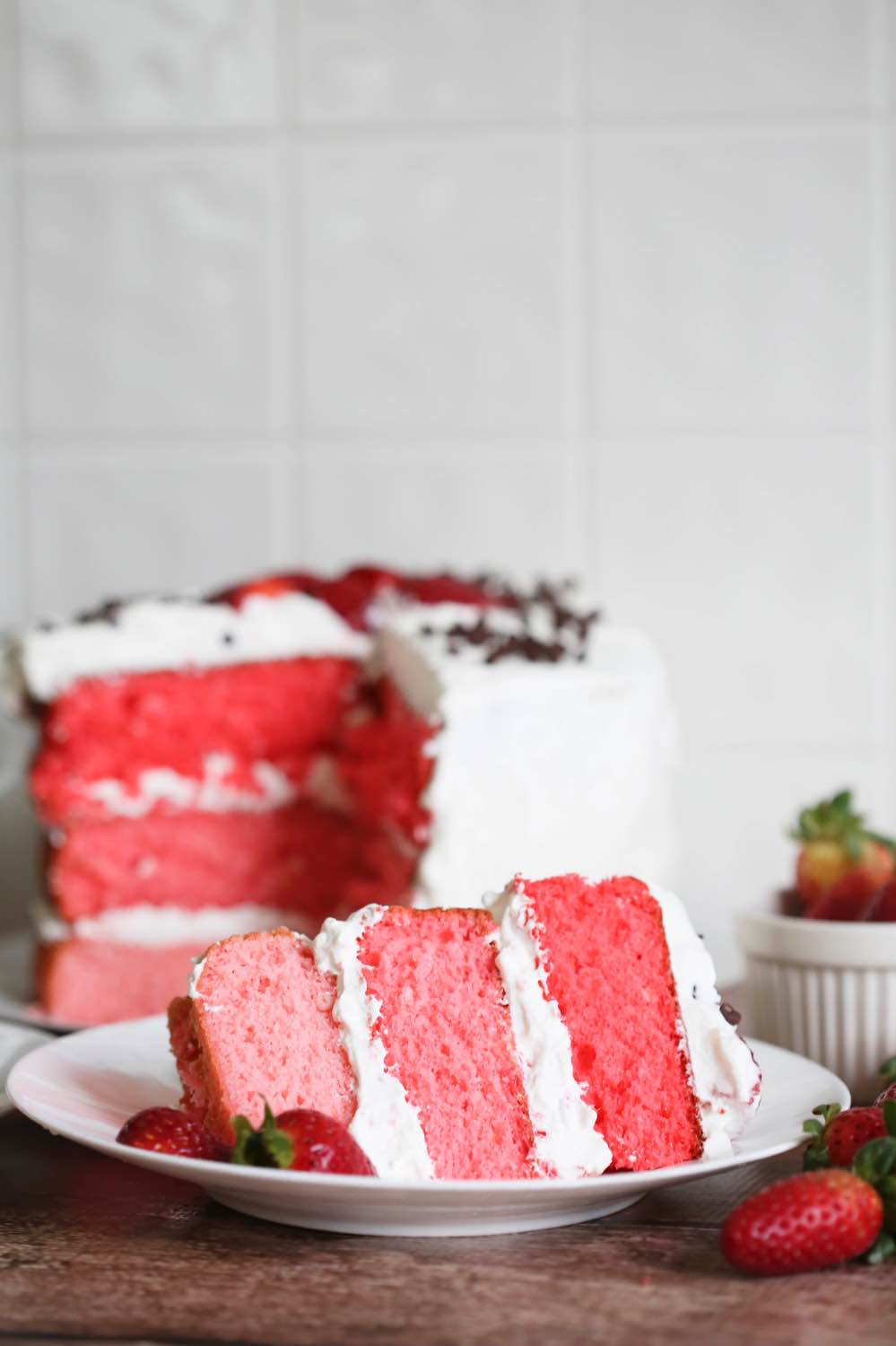 Love & Lentil: 3 Layer Rosette Cake