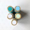 turquoise surf blue lime and white acrylic paint