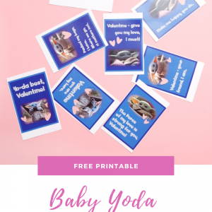 baby yoda valentine cards free printable