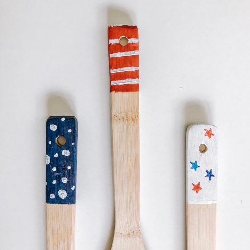 finished-red-white-and-blue-painted-kitchen-utensils_square