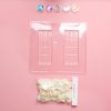 supplies to make edible glitter white chocolate bars