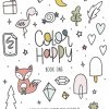 color happy book one coloring book cover