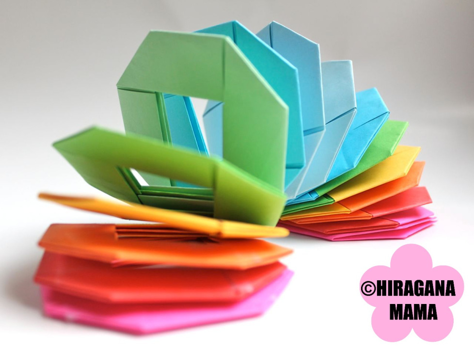 how to make an origami slinky diy pop shop america