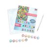 mandala paint by numbers art supply kit
