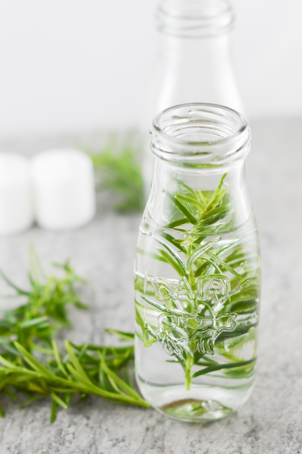 How to Make Fresh Herb Water Candles