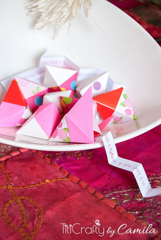 the crafting nook fortune cookie origami diy