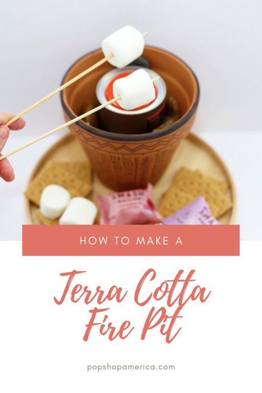 how to make a terra cotta fire pit pop shop america