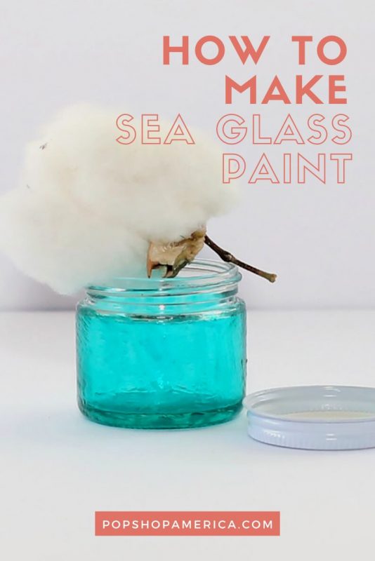 how to make sea glass paint pop shop america