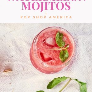 slushie watermelon mojito recipe pop shop america