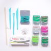 supplies for diy oven bake cactus claya ring holder