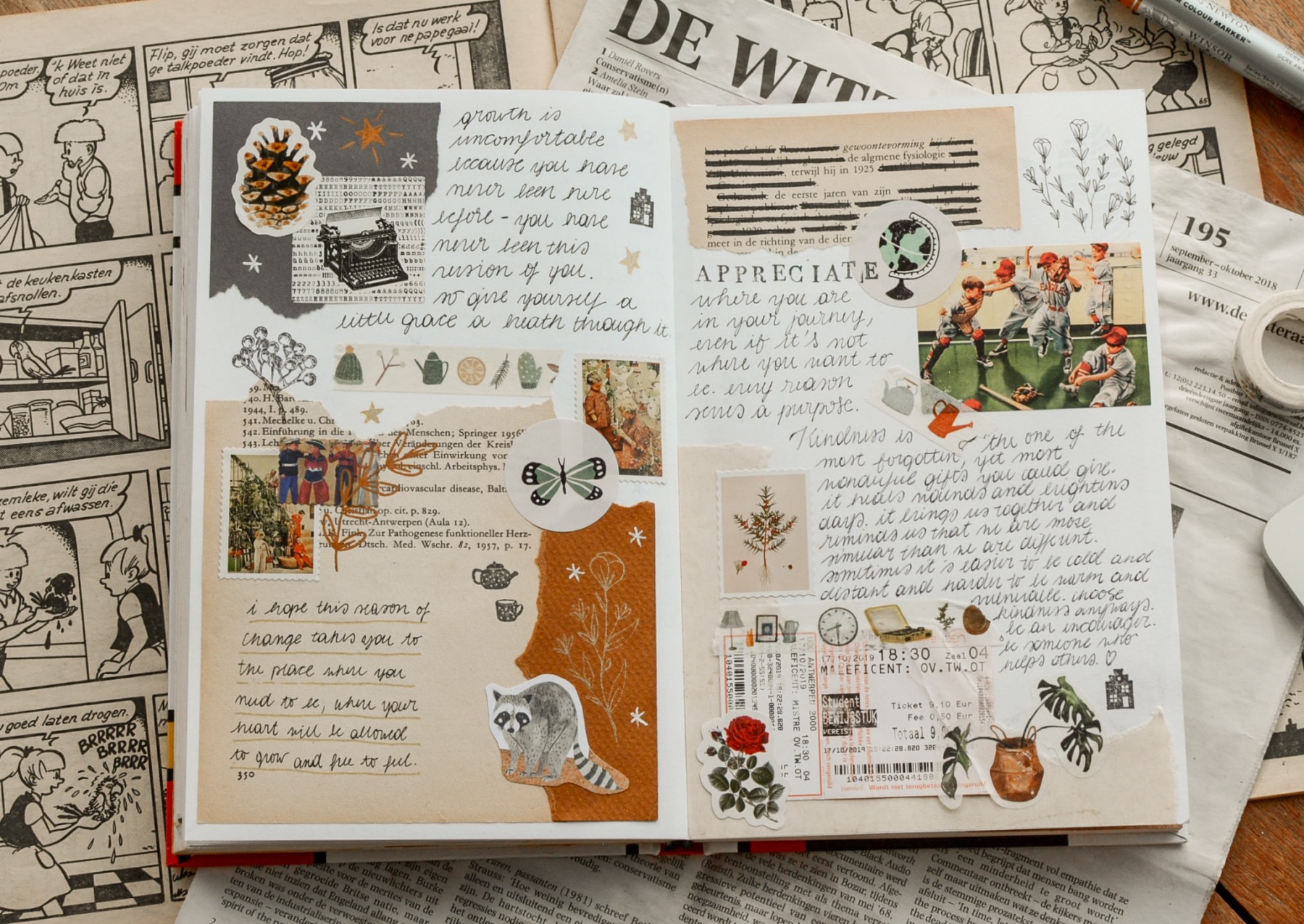 11 Ideas for Creating a Stylish Journal Collage