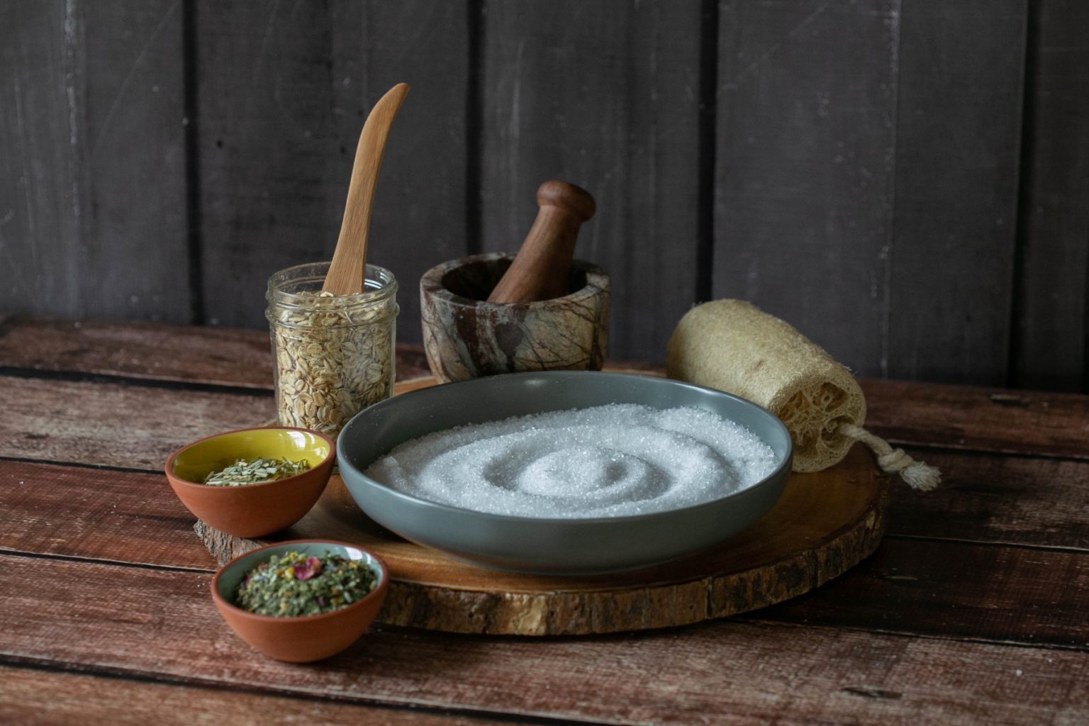 How to Make a Relaxing Forest Herb Bath Soak