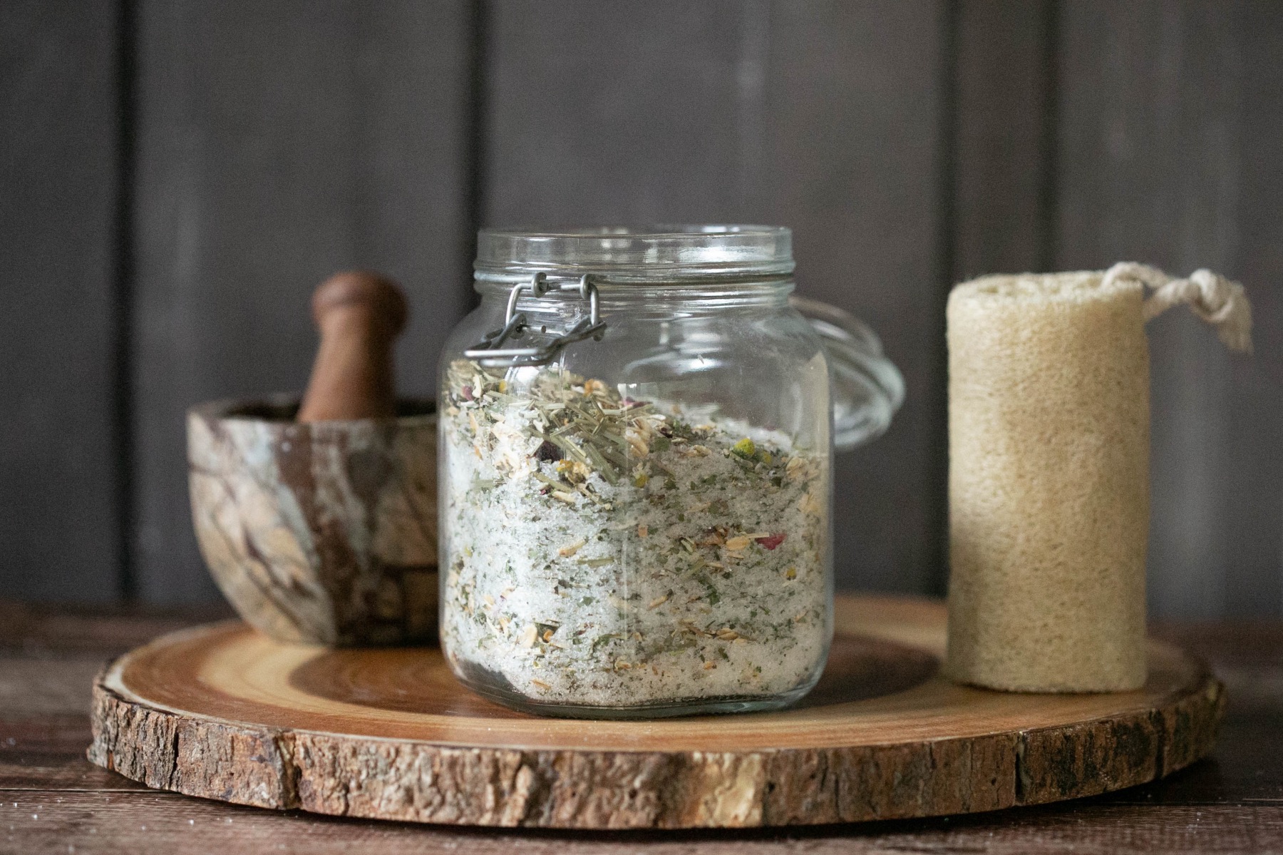oatmeal herb and epsom salt bath soak recipe