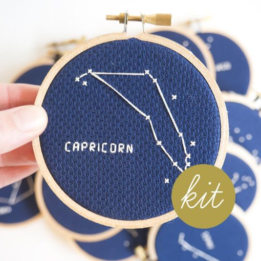 Capricorn-Astrology-Constellation-Cross-Stitch-Kit