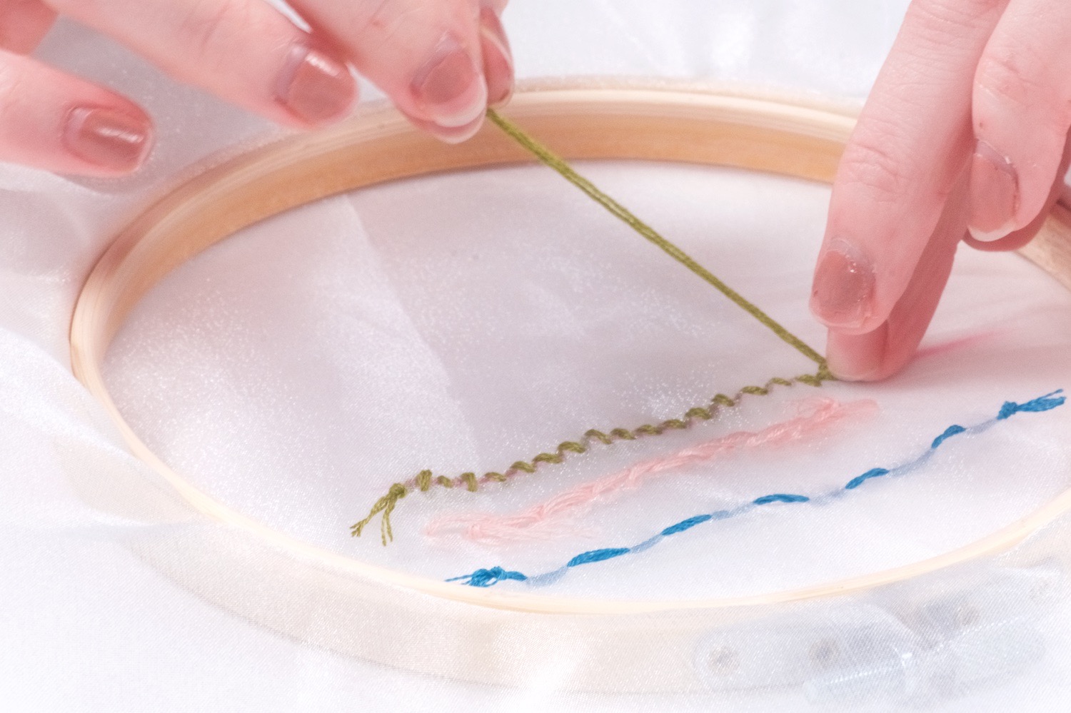embroidery stem stitch instructions diy pop shop america