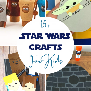 15+ Star Wars Crafts for Kids feature