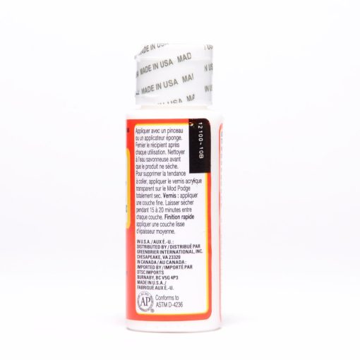 mod podge gloss back packaging craft supply