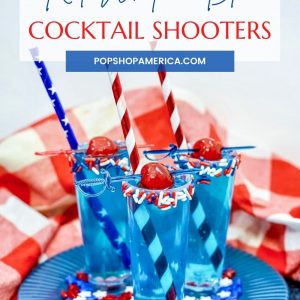 red, white, and blue july 4th cocktail shooters recipe