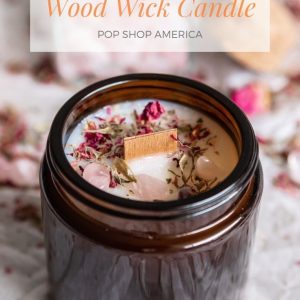 how to make wood wick candles diy pop shop america