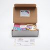 DIY marbled clay trinket dish pottery kit subscription box