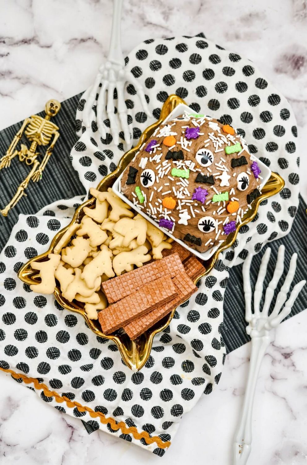 Spooky Halloween Funfetti Dip Recipe