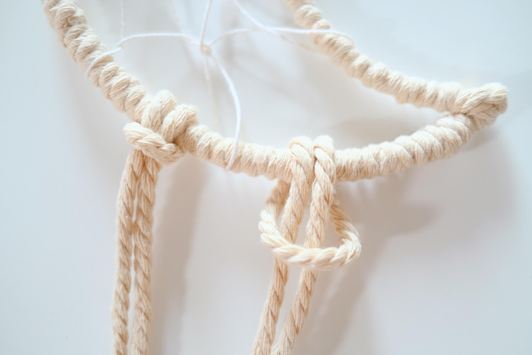 how to make a larks head knot