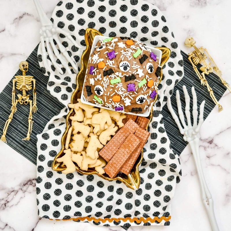 Spooky Halloween Funfetti Dip Recipe
