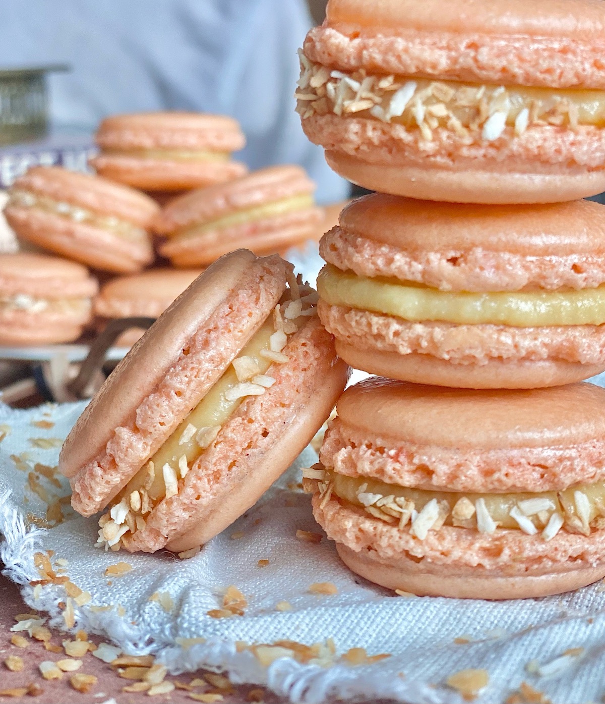 Mouthwatering Passionfruit Macarons
