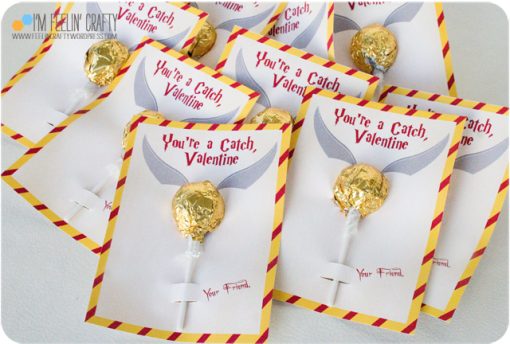 11 Free Printable Harry Potter Valentine Cards
