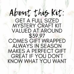 about the mystery craft supply box