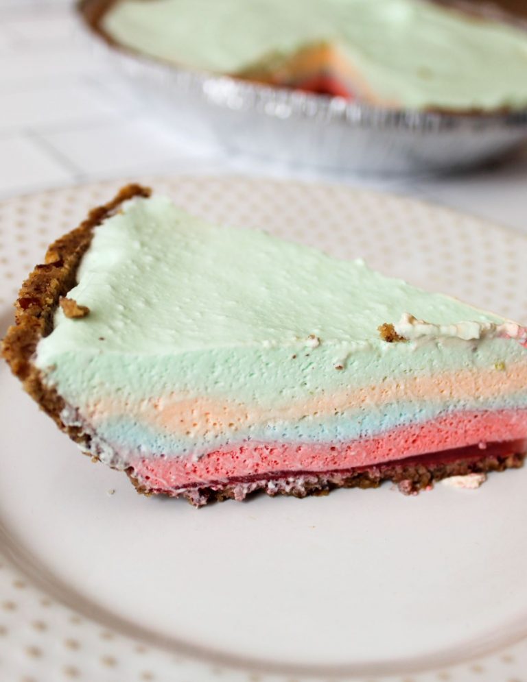 Easter Pastel Jello Pie Recipe