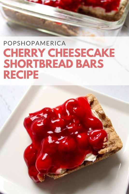 cherry cheesecake shortbread bars recipe
