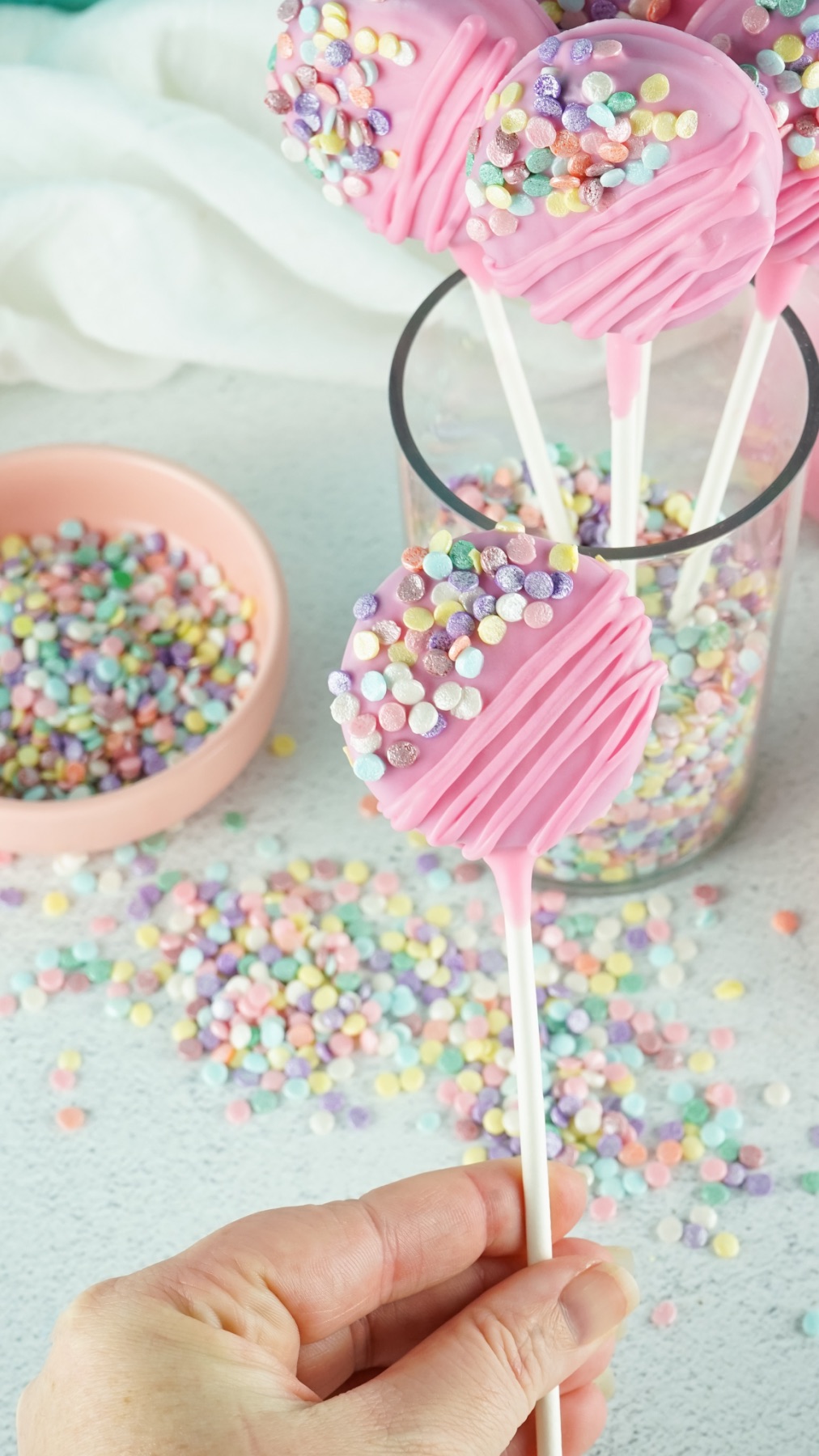 pink chocolate oreo pops recipe